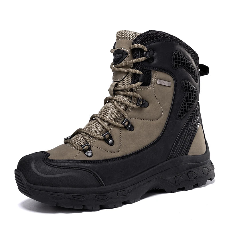 Louis Kadhrcn Men's Mountain Hiking Boots Waterproof Breathable