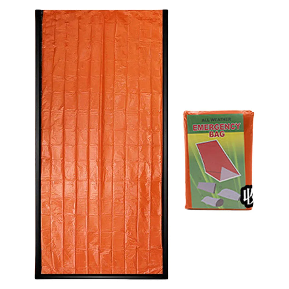 Portable Waterproof Emergency Sleeping Bag Bivy Sack Survival Kit