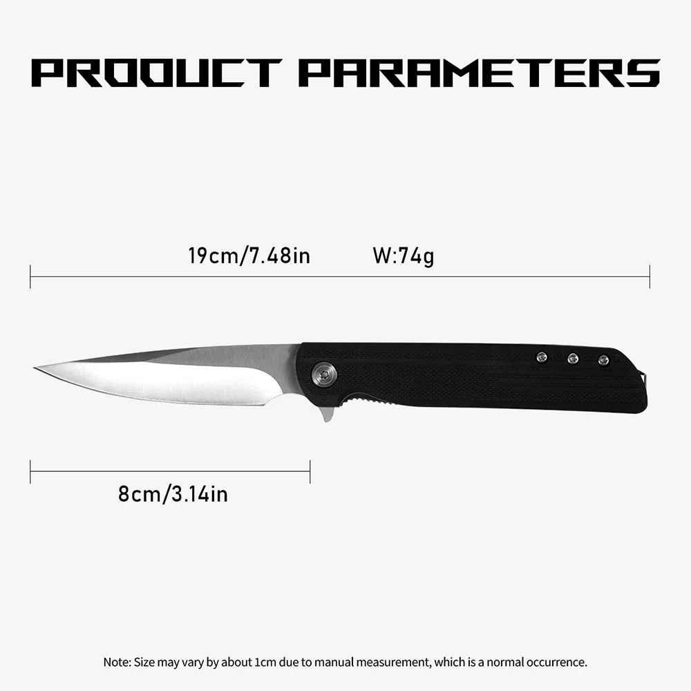 NONEDIY Pocket Knife Folding EDC MultiTool For Outdoors