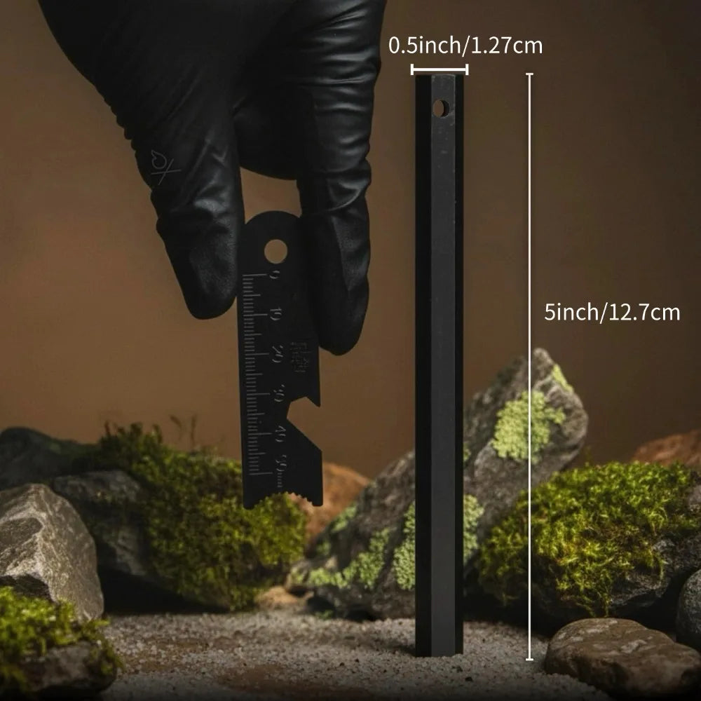 Iron Magnesium Fire Starter Kit With Waterproof Survival Sickle