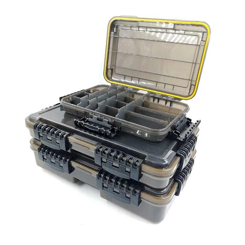 Waterproof Fishing Tackle Box Large Capacity Storage Organizer