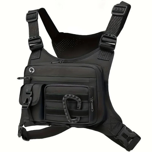 Outdoor Chest Rig Vest Bag for Running Hiking and Travel