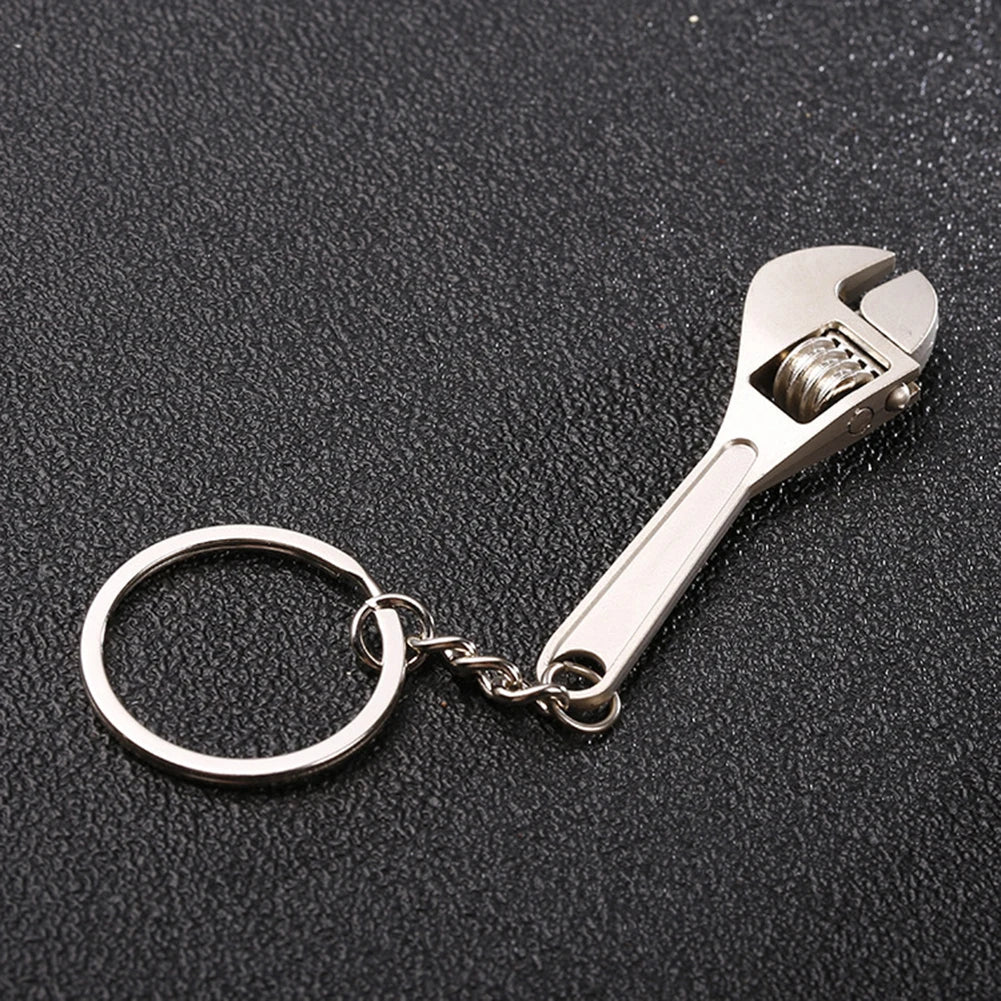 TOOPREE Mini Wrench Keychain Portable Universal Adjustable Spanner For Car