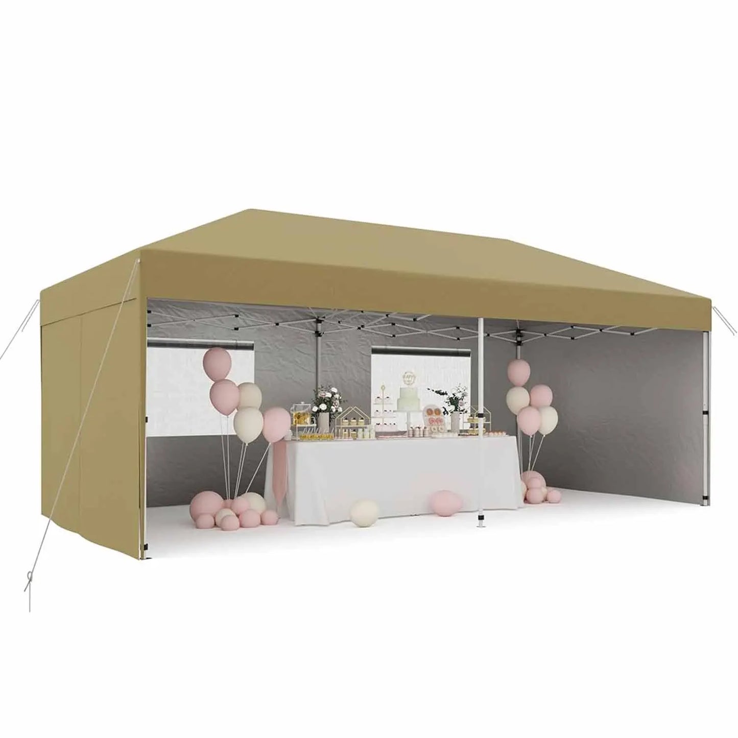 Pop Up Canopy Tent With Oxford Fabric And Sidewalls