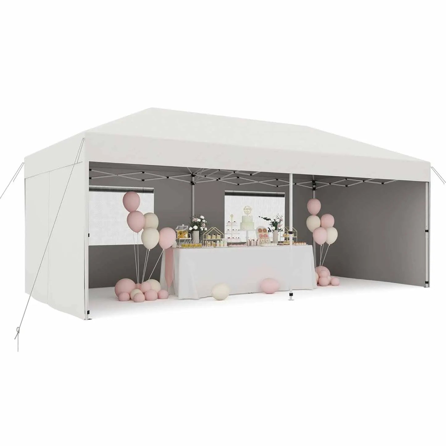 Pop Up Canopy Tent With Oxford Fabric And Sidewalls