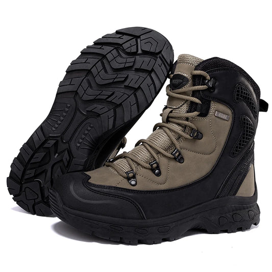 Louis Kadhrcn Men's Mountain Hiking Boots Waterproof Breathable