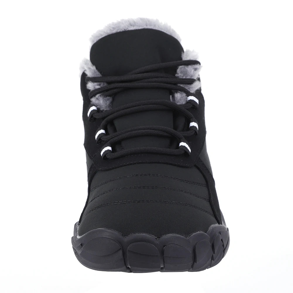 NONE Warm Hike Shoes Non-Slip Fur-Lined for Men and Women