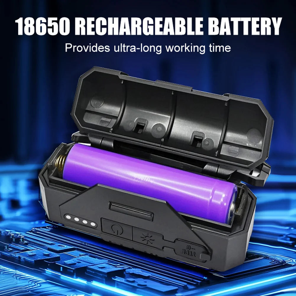 MOJOYCE LED Rechargeable Headlamp Waterproof Headlight For Outdoor