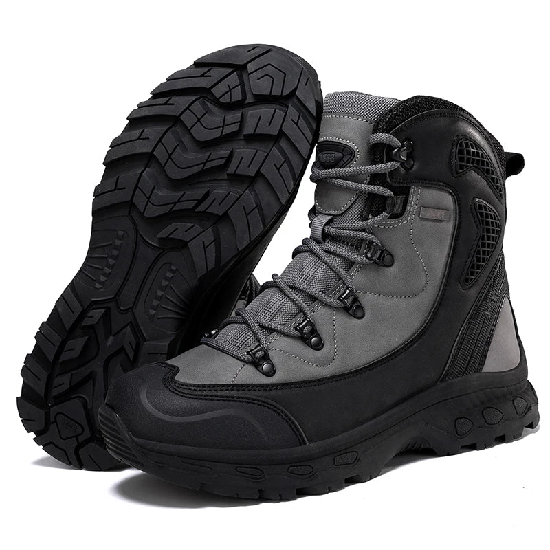 Louis Kadhrcn Men's Mountain Hiking Boots Waterproof Breathable