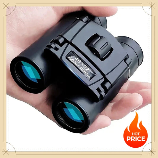 HD Binoculars BAK4 FMC Folding for Outdoor Hunting Travel