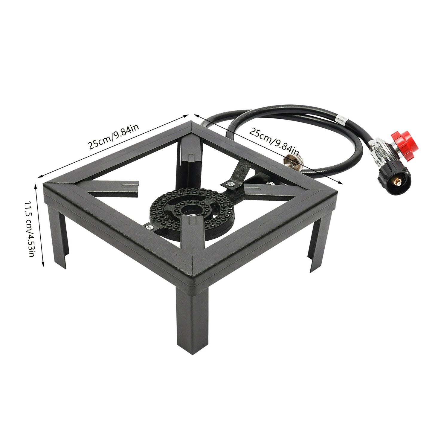 Outdoor Gas Stove Propane Cooker 8000W Adjustable 0 to 10PSI
