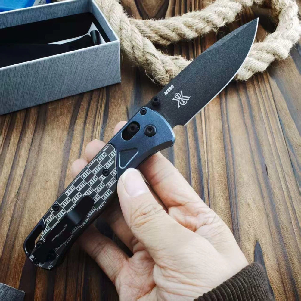 DIY Supplies Folding Knife Aluminum Handle Outdoor Clip