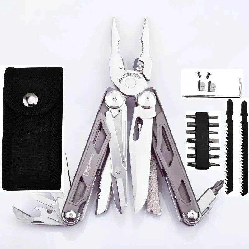Daicamping DL30 Multitool Set Folding Pliers Scissors EDC Survival Tool