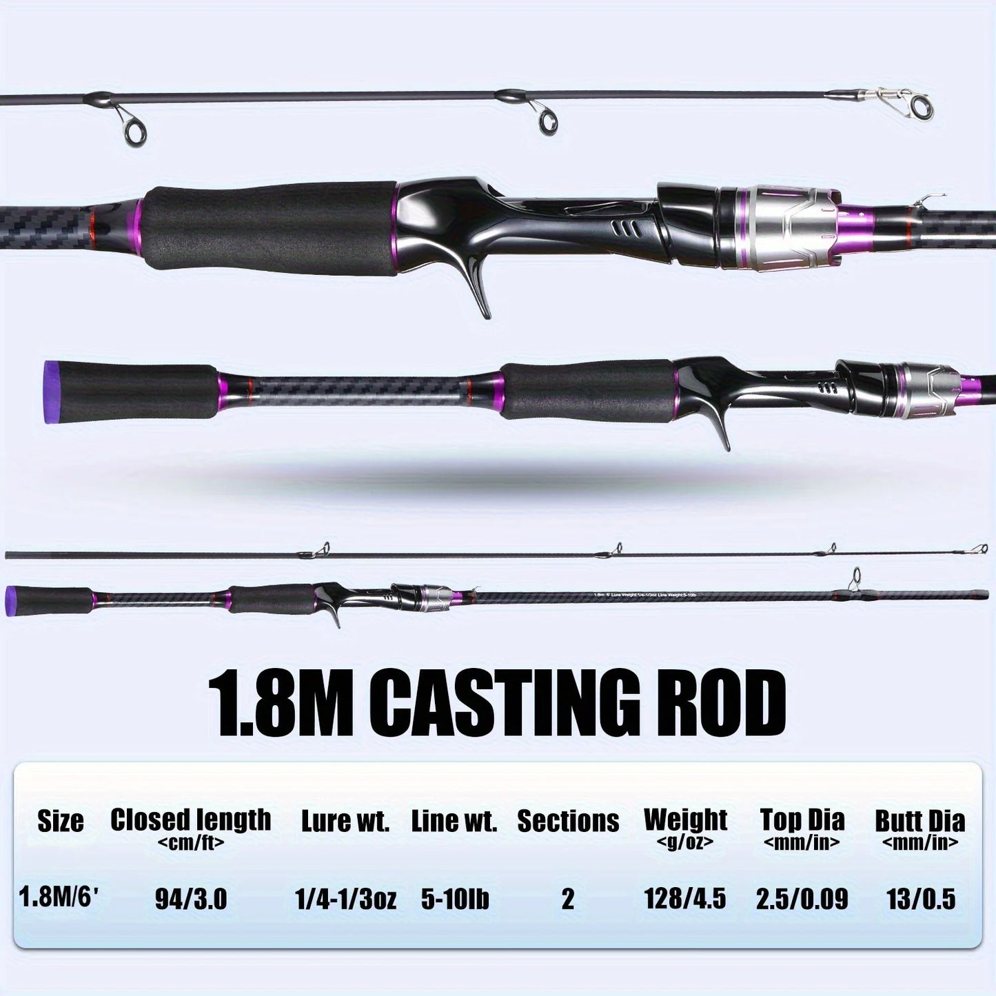 FridayInFishing Telescopic Fishing Rod Carbon Fiber Long Cast