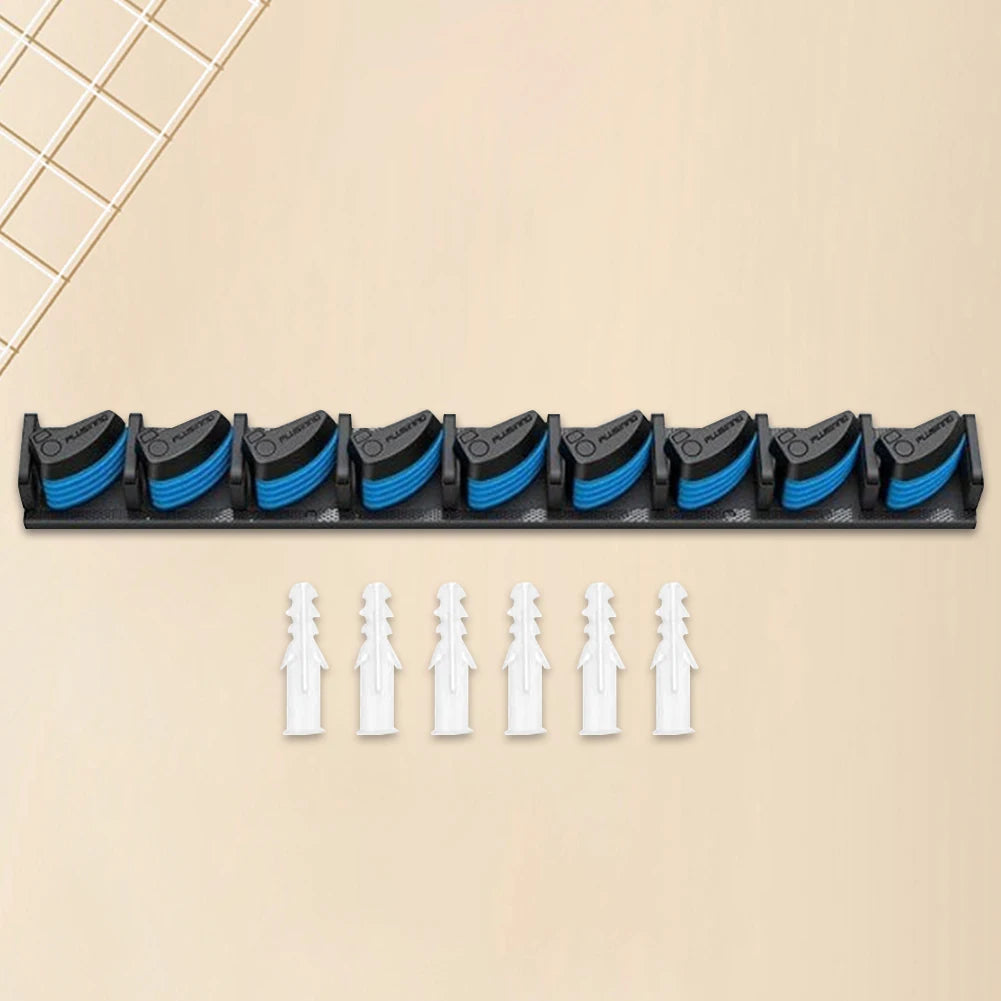 Wall Mounted Fishing Rod Holder For Vertical And Horizontal Storage