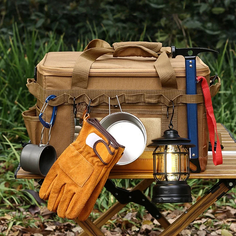 Camping Utensil Organizer Detachable Multifunctional Stove Storage Case