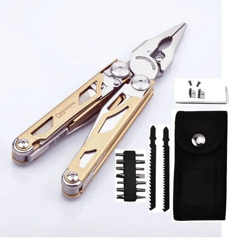 Daicamping DL30 Multitool Set Folding Pliers Scissors EDC Survival Tool