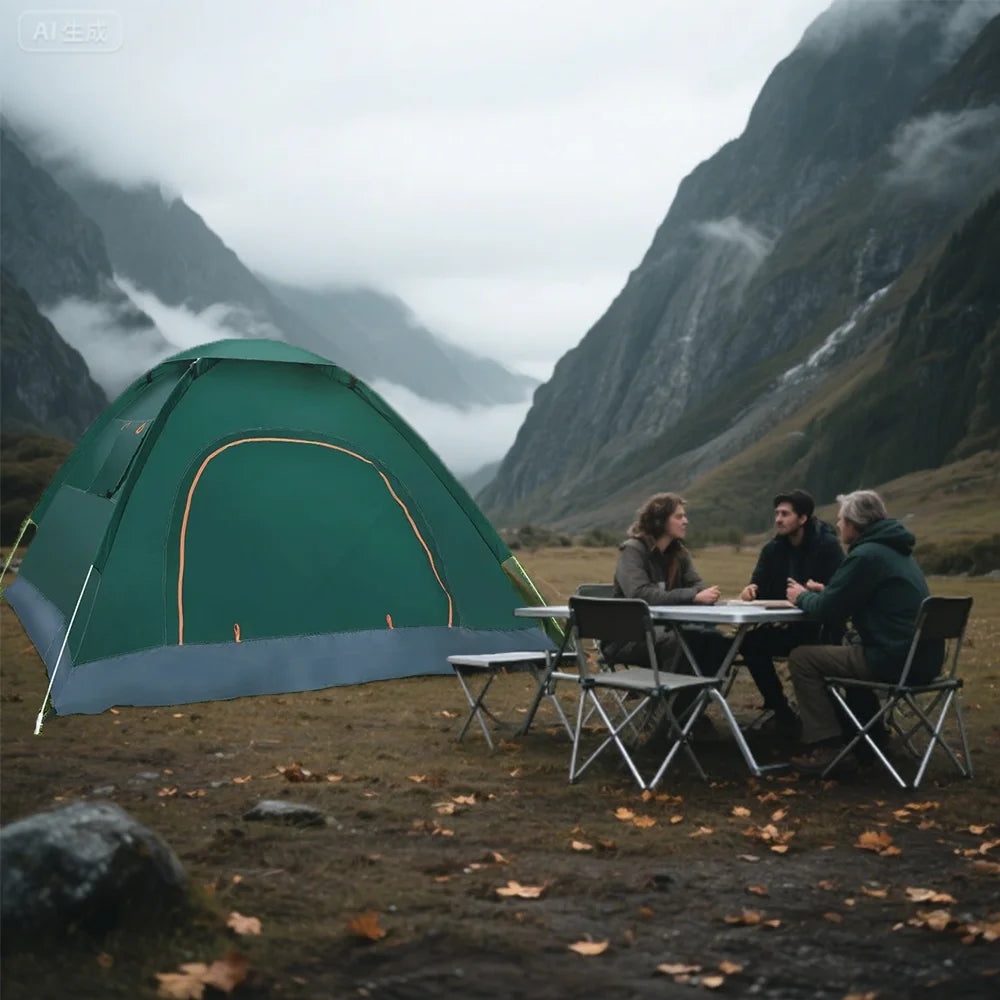 Outdoor Pop Up Tent Waterproof Automatic Setup Sun Shelter