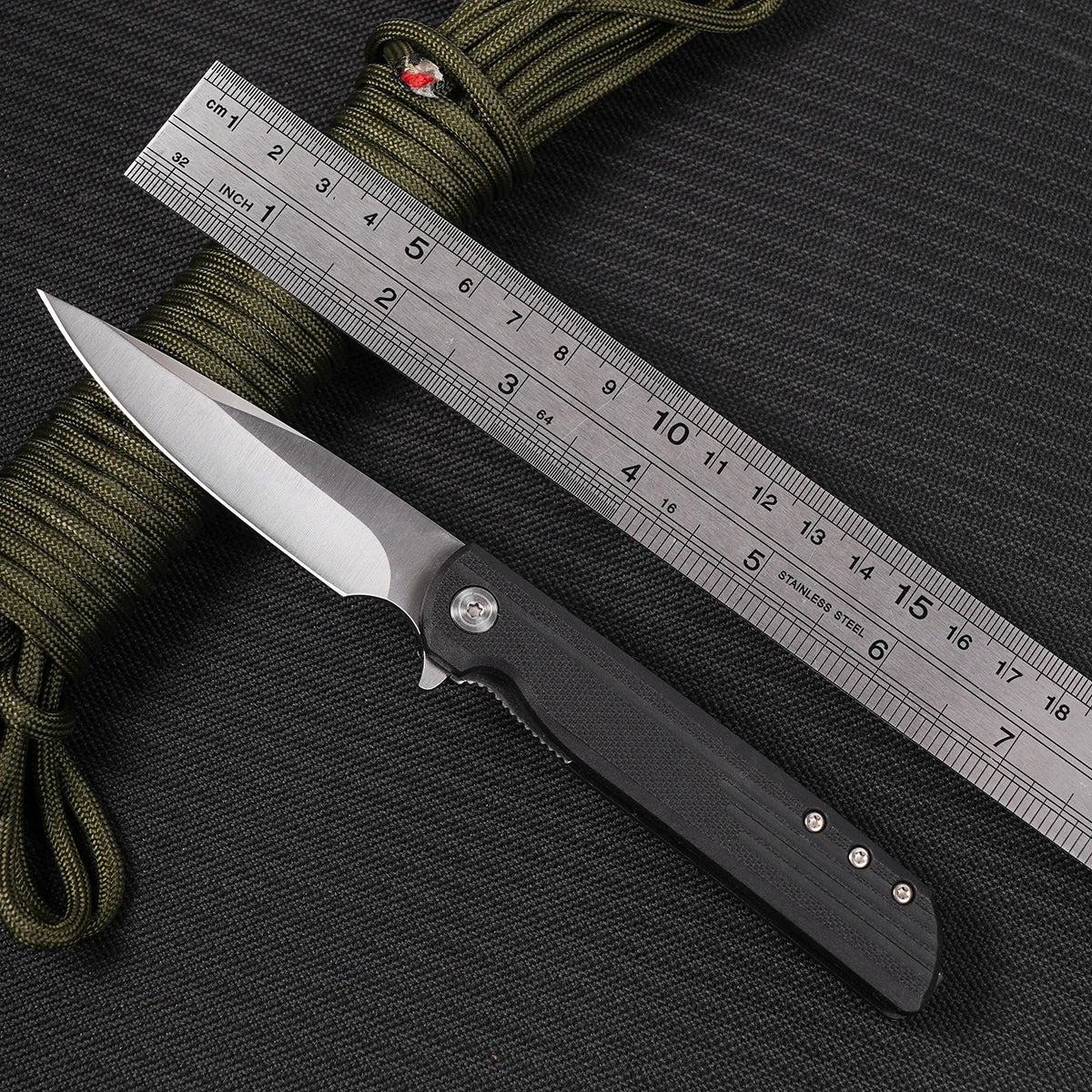 NONEDIY Pocket Knife Folding EDC MultiTool For Outdoors