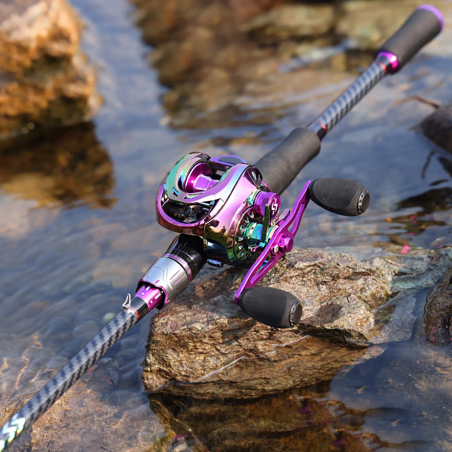 FridayInFishing Telescopic Fishing Rod Carbon Fiber Long Cast