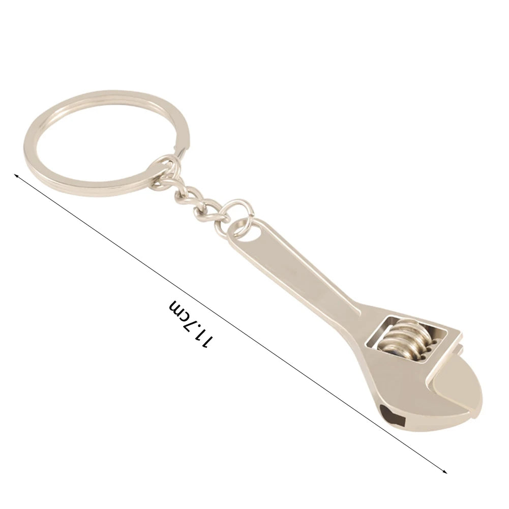 TOOPREE Mini Wrench Keychain Portable Universal Adjustable Spanner For Car