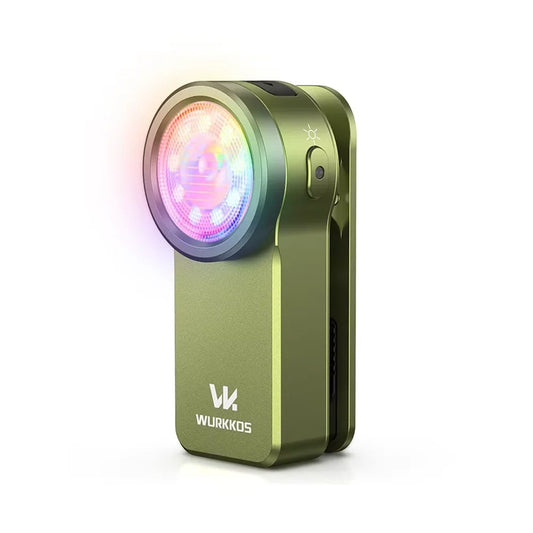 Wurkkos HD03 USB Rechargeable Mini Clip Light LED RGB Flashlight