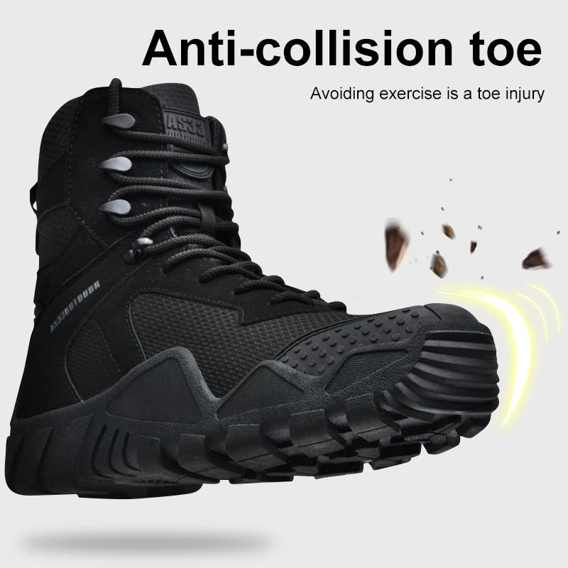 Louis Kadhrcn Waterproof Hiking Boots For Men Lightweight Durable