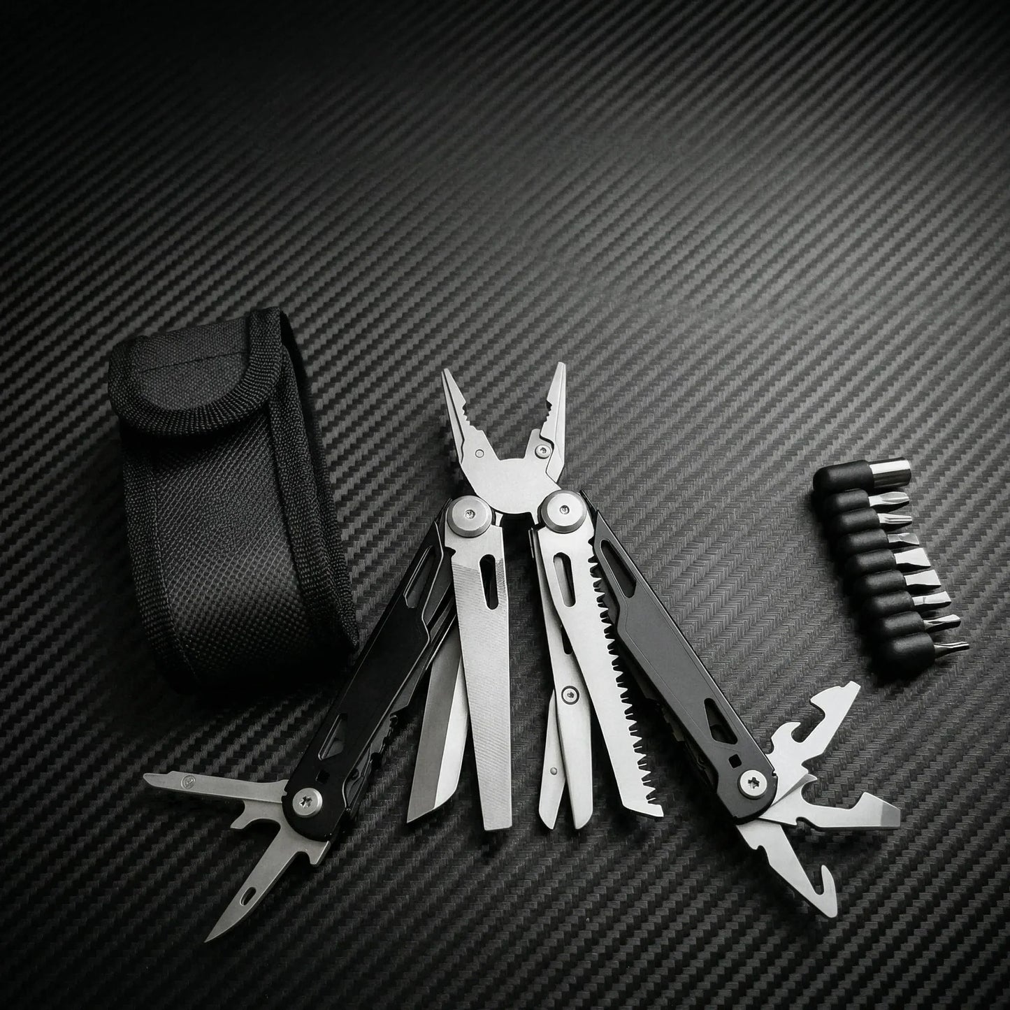 27 In 1 Multitool Pliers Stainless Steel Survival Tool For Camping Fishing