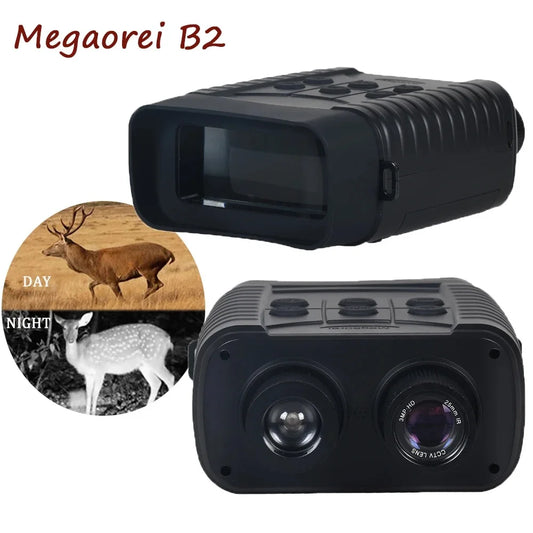 Megaorei Infrared Night Vision Binocular 10x Digital Zoom 400m 1300ft Range