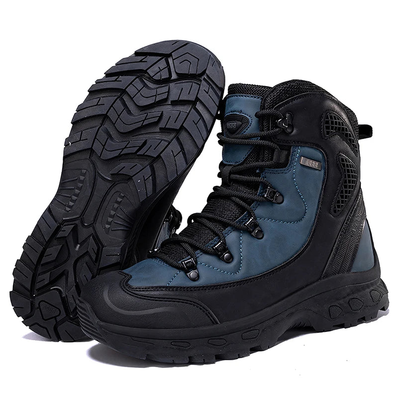 Louis Kadhrcn Men's Mountain Hiking Boots Waterproof Breathable