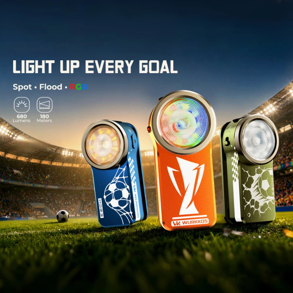 Wurkkos HD03 USB Rechargeable Mini Clip Light LED RGB Flashlight