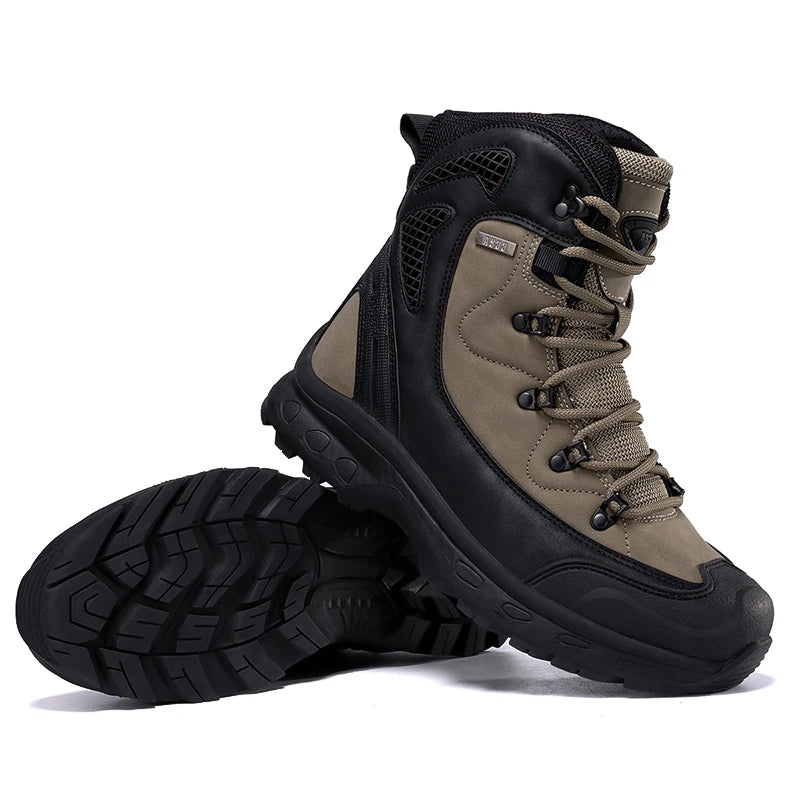 Louis Kadhrcn Men's Mountain Hiking Boots Waterproof Breathable