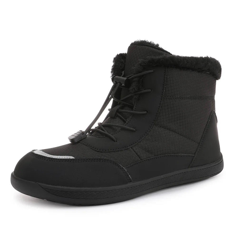 Shunmaii Women's Snow Boots Fur Lined Anti Slip Hiking