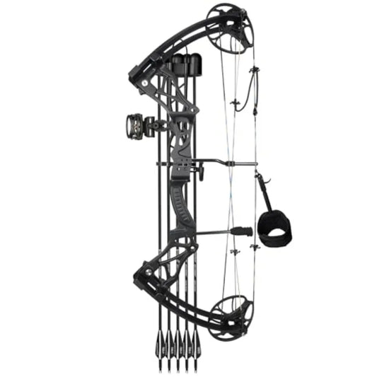 Lightweight Adjustable Compound Bow Package Draw 0-70 Lbs 320 FPS
