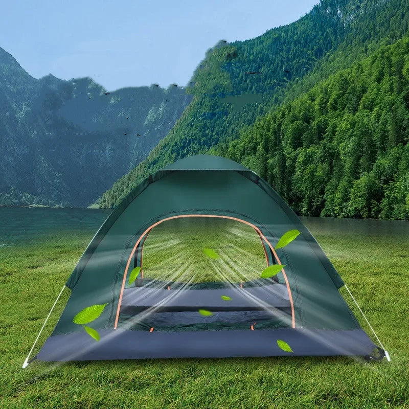 Outdoor Pop Up Tent Waterproof Automatic Setup Sun Shelter