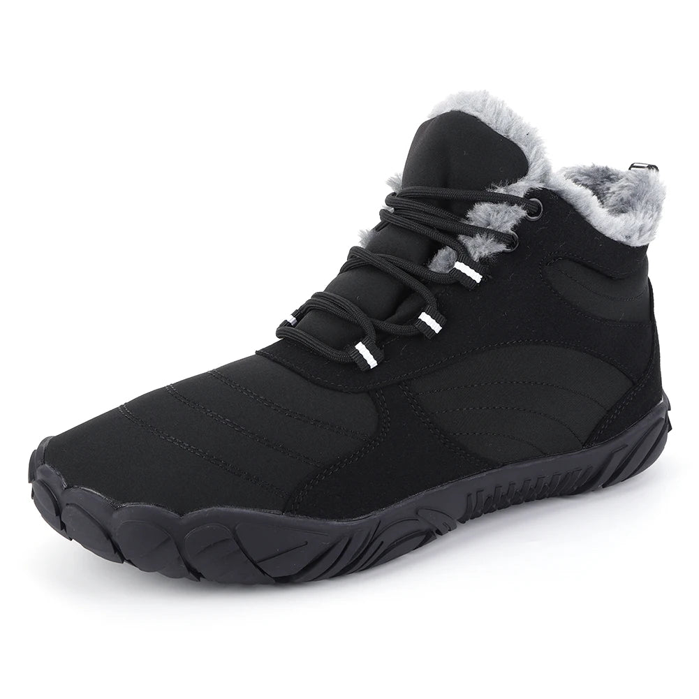 NONE Warm Hike Shoes Non-Slip Fur-Lined for Men and Women