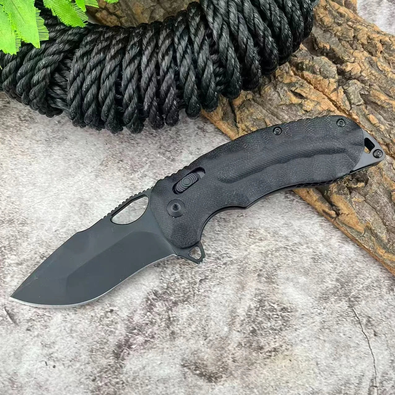 DIY Supplies Folding Knife For Outdoor Camping And Survival Gear