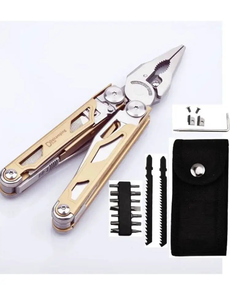 Daicamping DL30 Multitool Set Folding Pliers Scissors EDC Survival Tool