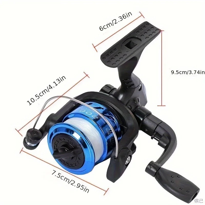 Stainless Steel Spinning Fishing Wheel Gear for Sea Angling
