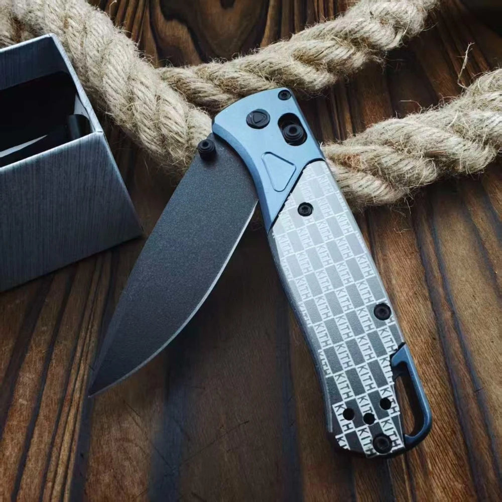 DIY Supplies Folding Knife Aluminum Handle Outdoor Clip