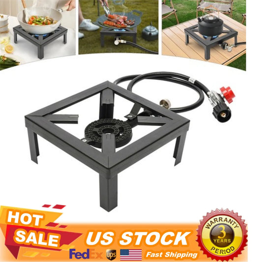 Outdoor Gas Stove Propane Cooker 8000W Adjustable 0 to 10PSI