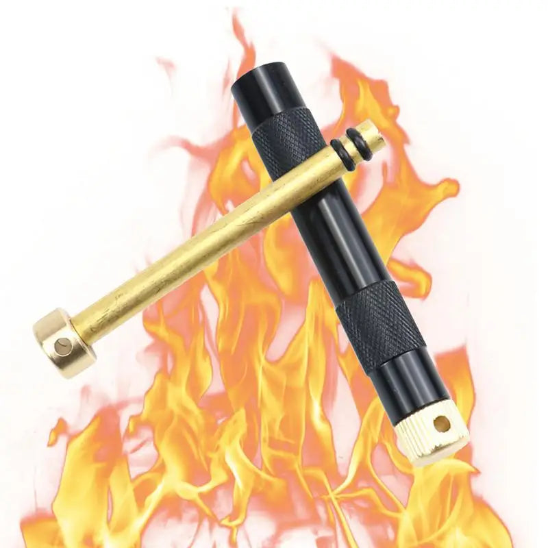 LACYIE Metal Fire Piston Starter for Camping and Survival
