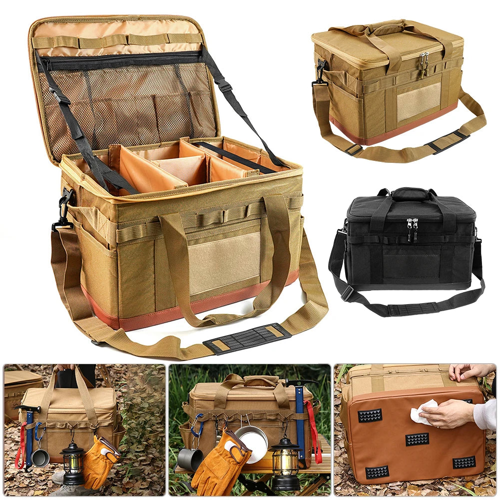 Camping Utensil Organizer Detachable Multifunctional Stove Storage Case