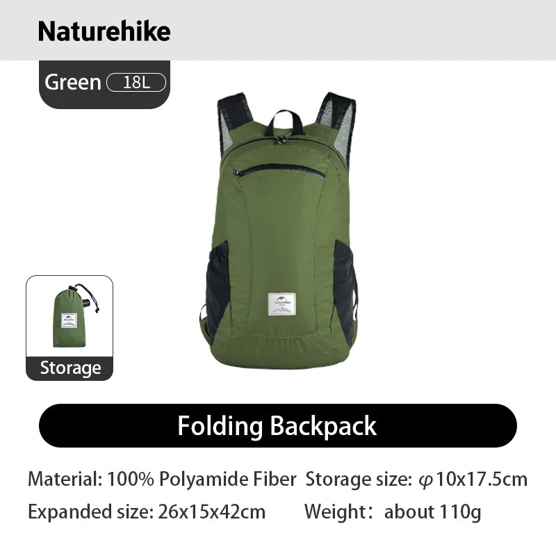Naturehike Lightweight Outdoor Hiking Daypack All Seasons