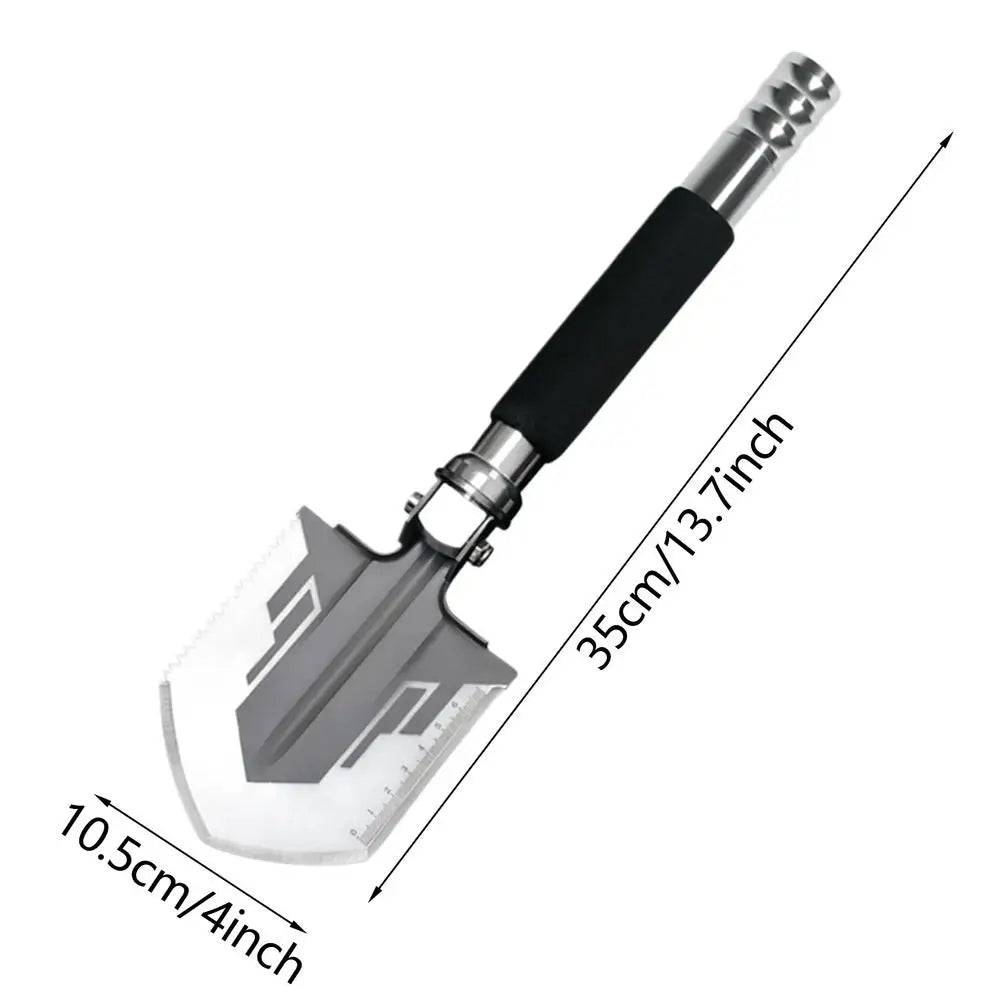 Survival Shovel Multitool Folding Shovel With Compass Camping Axe