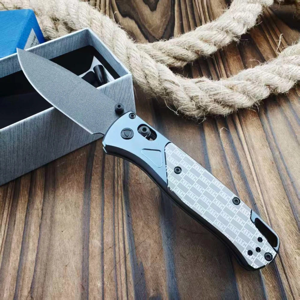DIY Supplies Folding Knife Aluminum Handle Outdoor Clip
