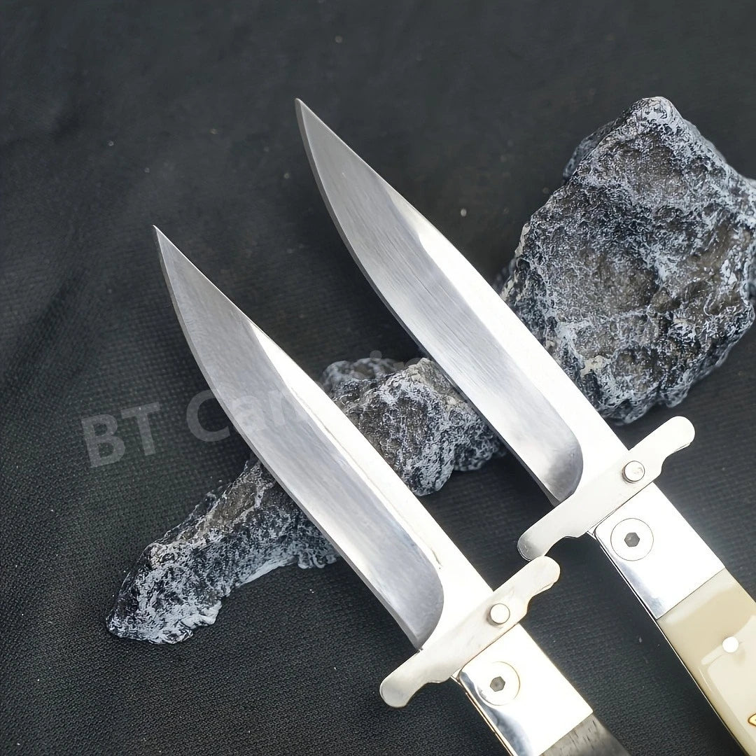 DIY Supplies Stainless Steel Folding Pocket Knife Outdoor Camping Gear