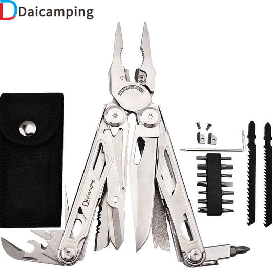 Daicamping DL30 Multitool Set Folding Pliers Scissors EDC Survival Tool