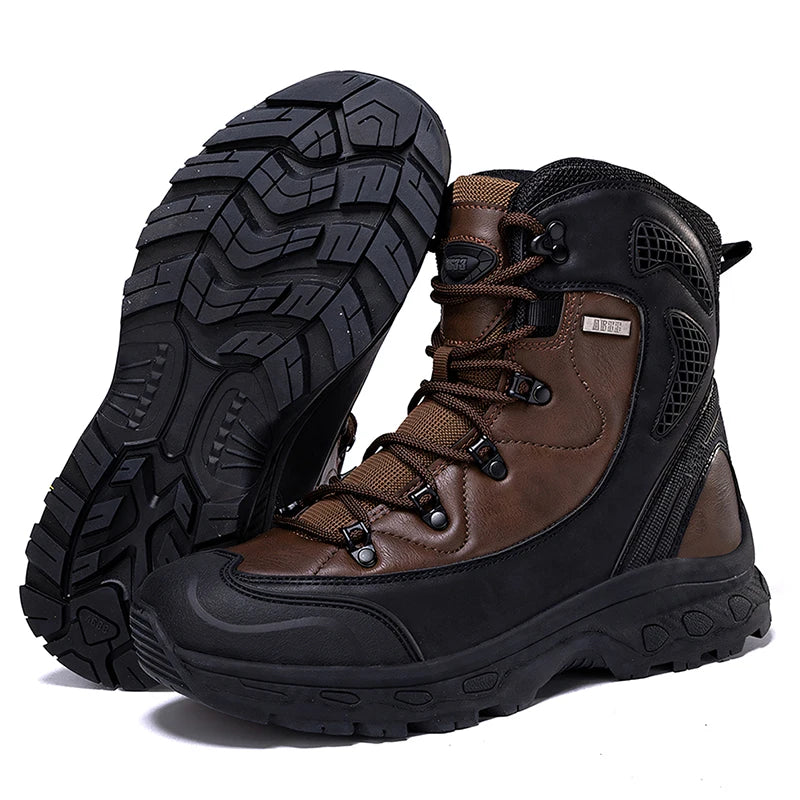 Louis Kadhrcn Men's Mountain Hiking Boots Waterproof Breathable