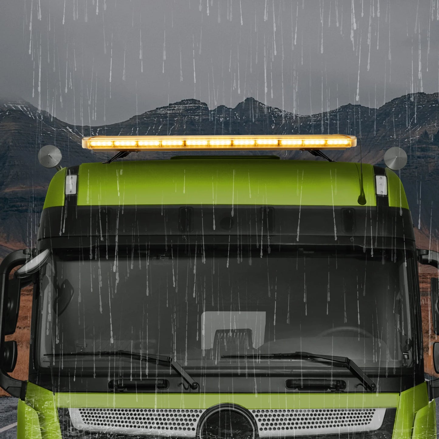 High Visibility 96LED 360 Degree IP65 Waterproof Emergency Strobe Light Bar